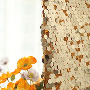 Payette Sequin Fitted Round Top Wedding Arch Backdrop Stand Cover