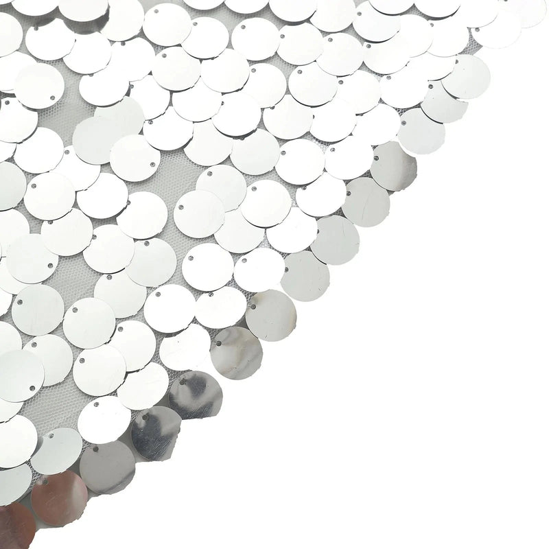 Payette Sequin Fitted Round Top Wedding Arch Backdrop Stand Cover