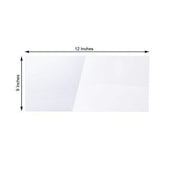 Plexiglass Sheets Rectangular Acrylic Sign Boards