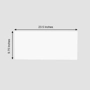 Plexiglass Sheets Rectangular Acrylic Sign Boards