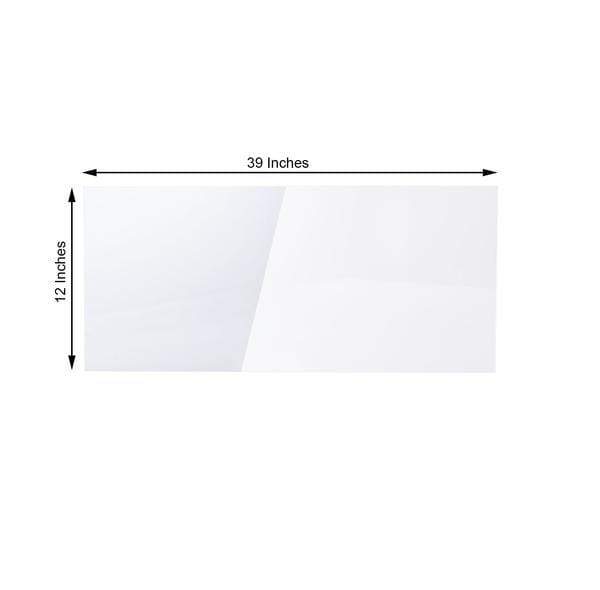 Plexiglass Sheets Rectangular Acrylic Sign Boards