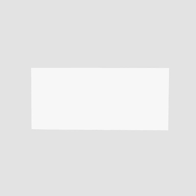 Plexiglass Sheets Rectangular Acrylic Sign Boards IRON_STND01_B2_32_WHT