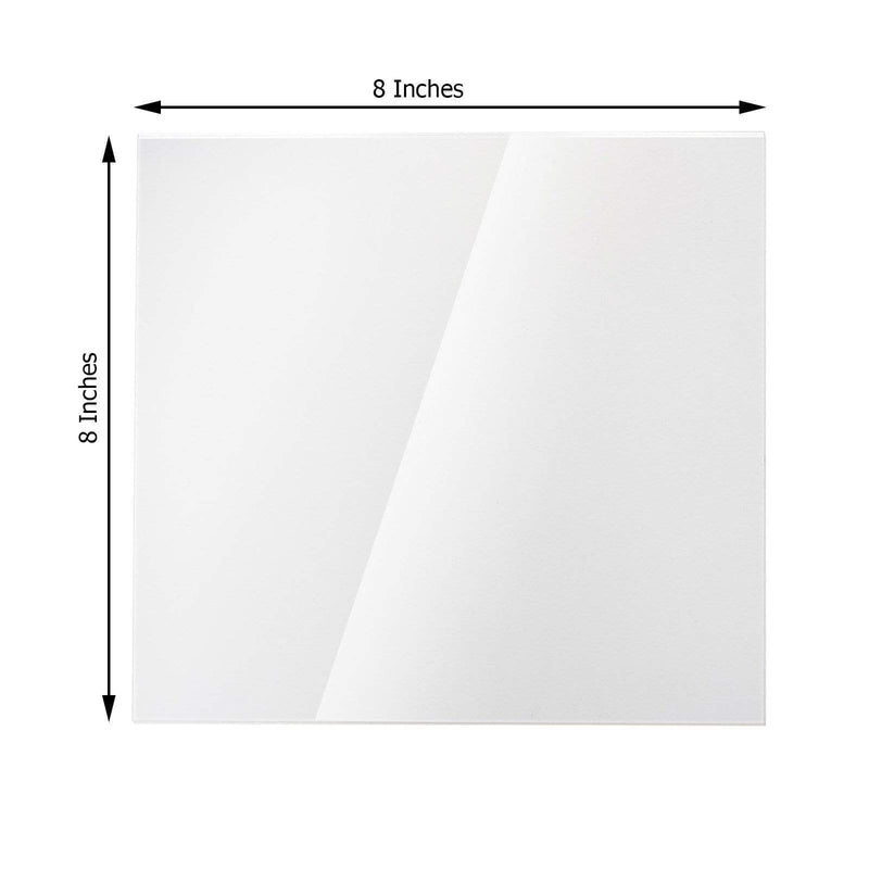 Plexiglass Sheets Square Acrylic Sign Boards
