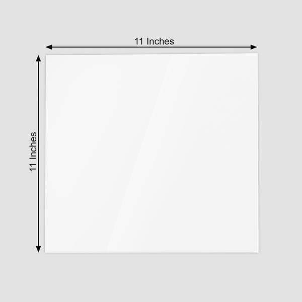 Plexiglass Sheets Square Acrylic Sign Boards