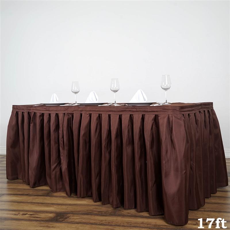 Polyester Banquet Table Skirt