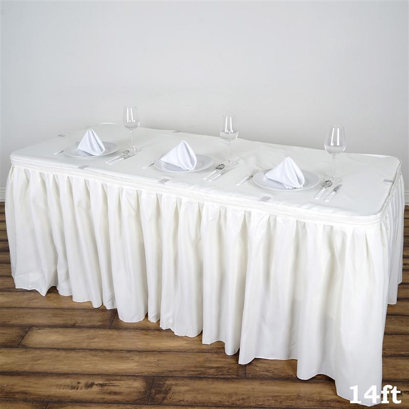 Polyester Banquet Table Skirt