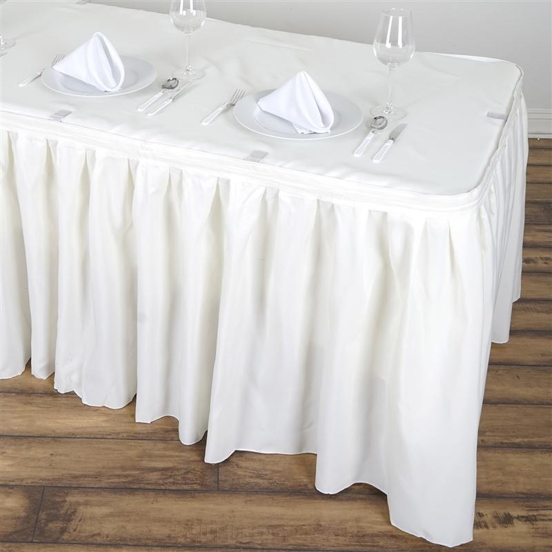 Polyester Banquet Table Skirt