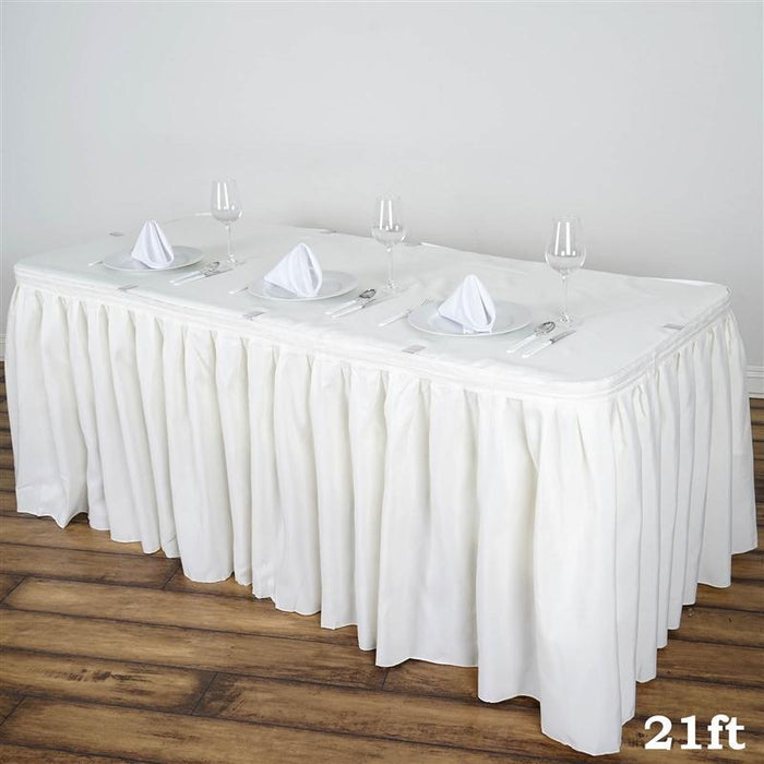 Polyester Banquet Table Skirt