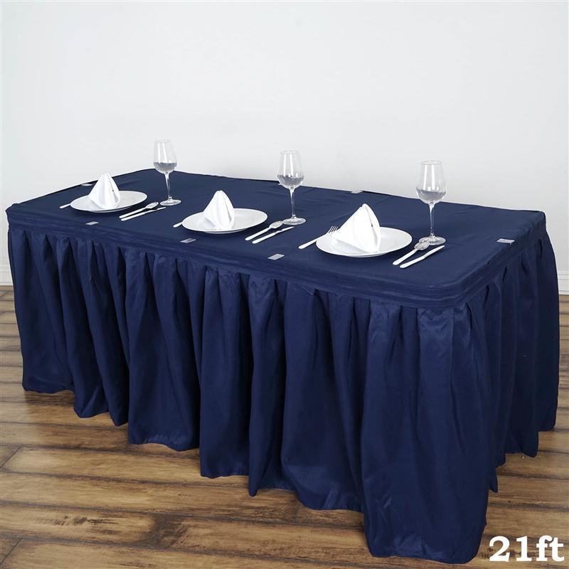 Polyester Banquet Table Skirt