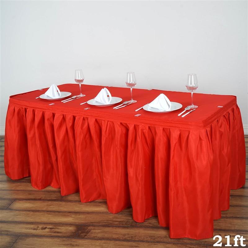 Polyester Banquet Table Skirt