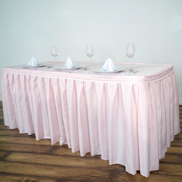 Polyester Banquet Table Skirt