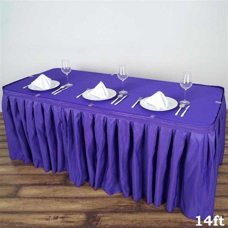Polyester Banquet Table Skirt