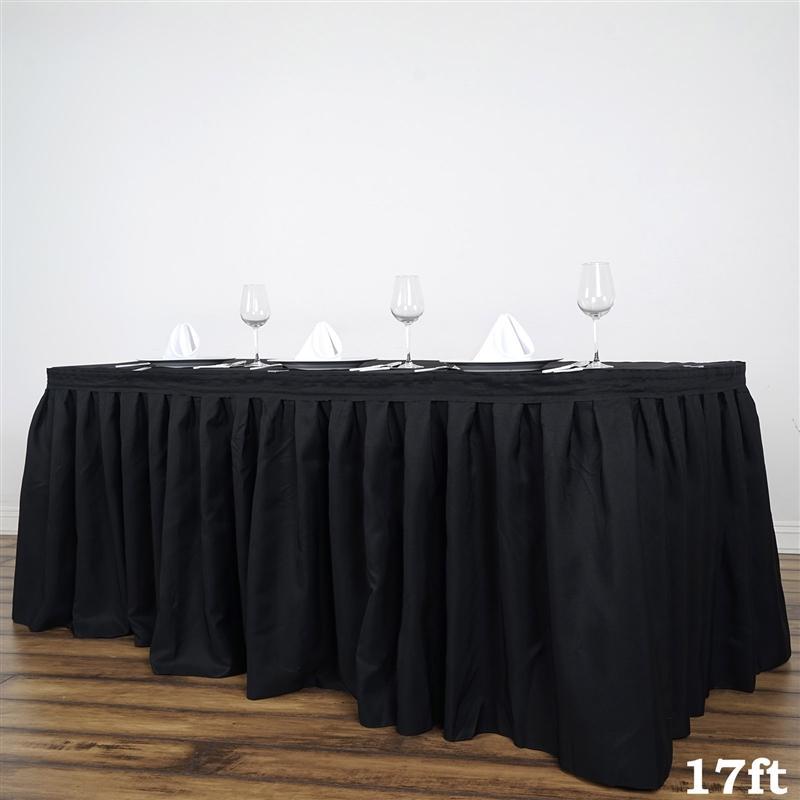 Polyester Banquet Table Skirt