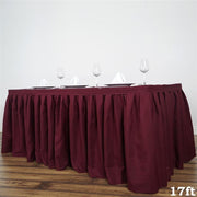 Polyester Banquet Table Skirt