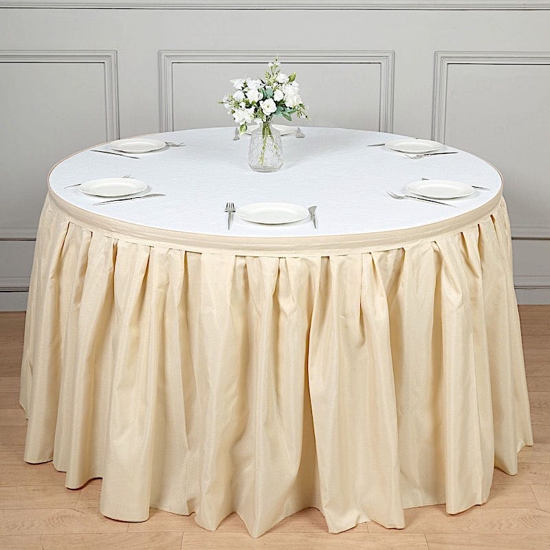 Polyester Banquet Table Skirt