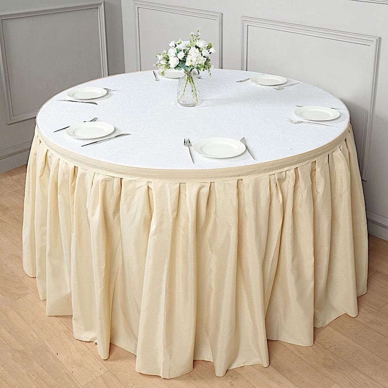 Polyester Banquet Table Skirt