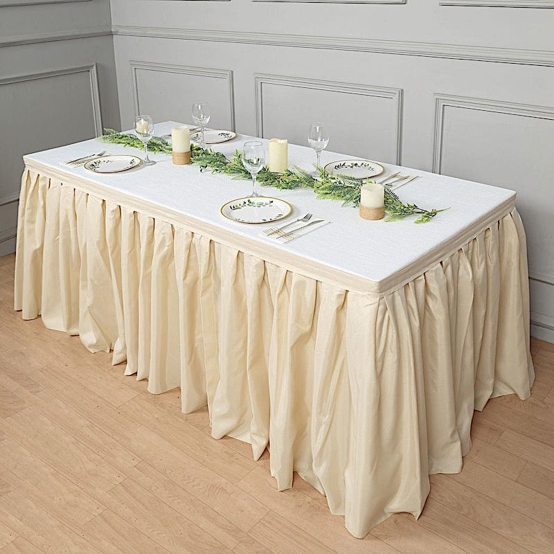 Polyester Banquet Table Skirt