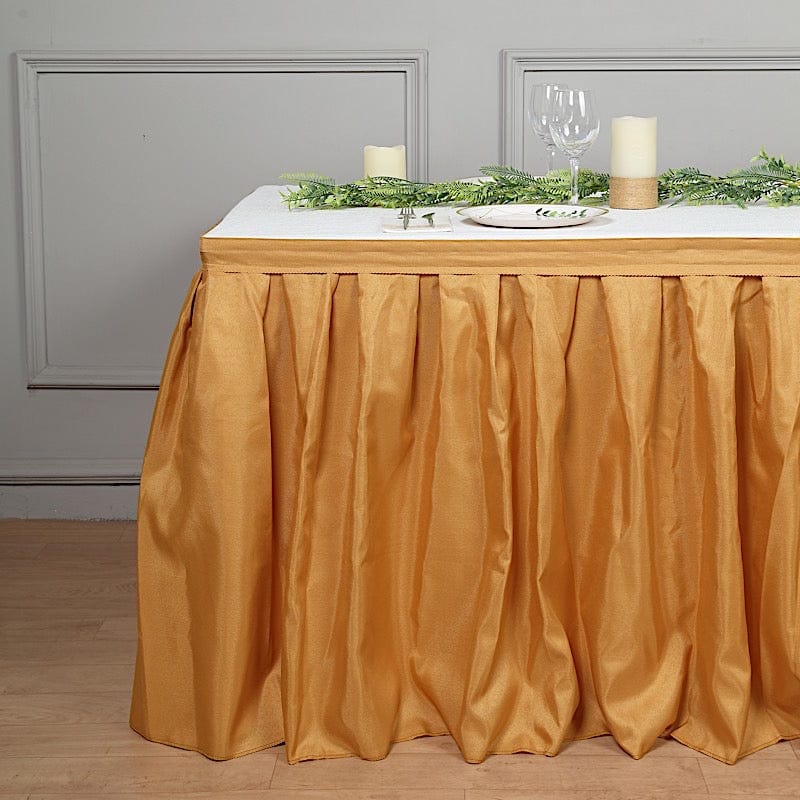 Polyester Banquet Table Skirt