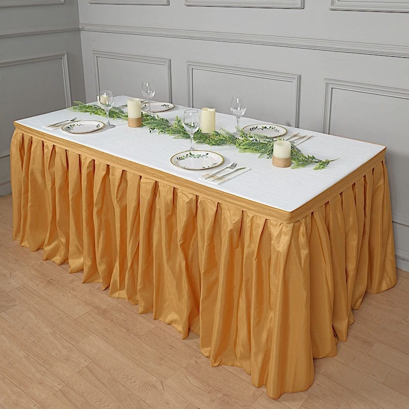 Polyester Banquet Table Skirt