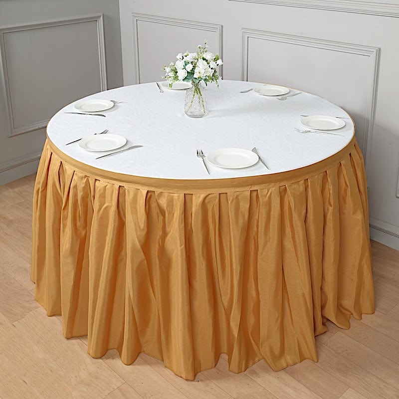 Polyester Banquet Table Skirt