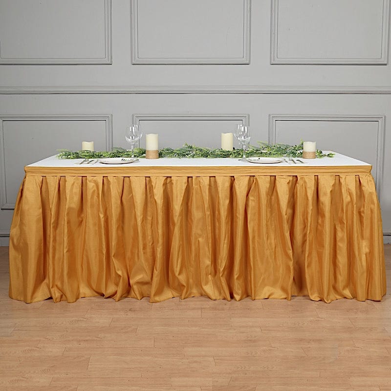 Polyester Banquet Table Skirt