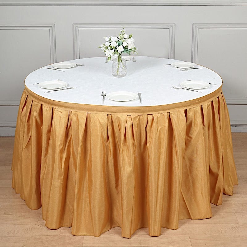 Polyester Banquet Table Skirt