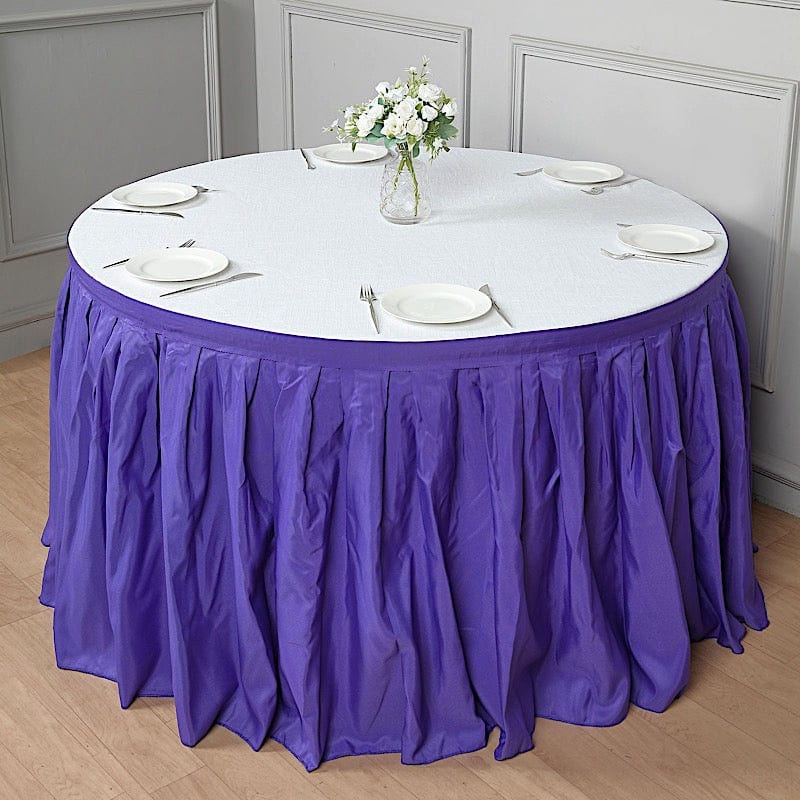 Polyester Banquet Table Skirt