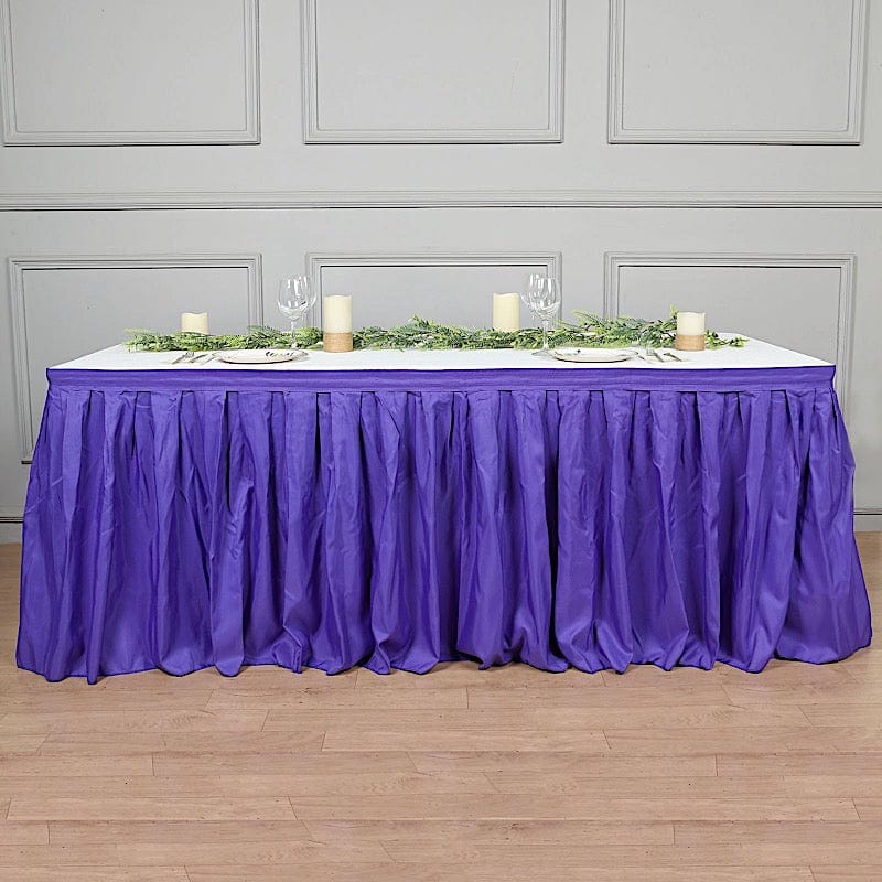 Polyester Banquet Table Skirt