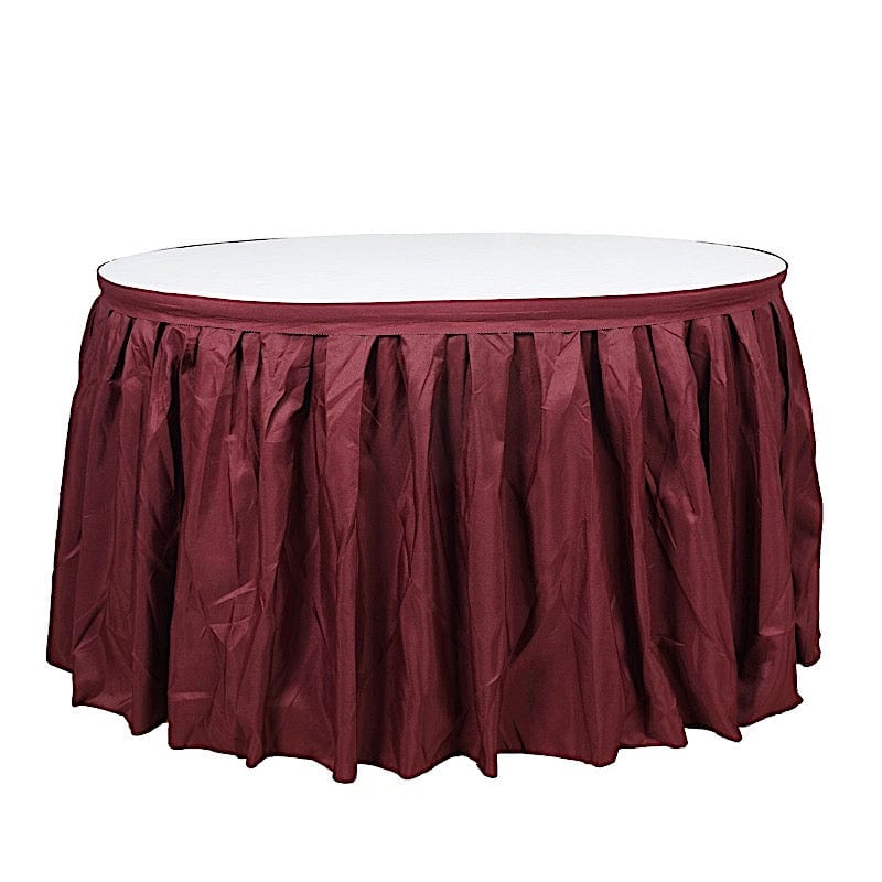 Polyester Banquet Table Skirt
