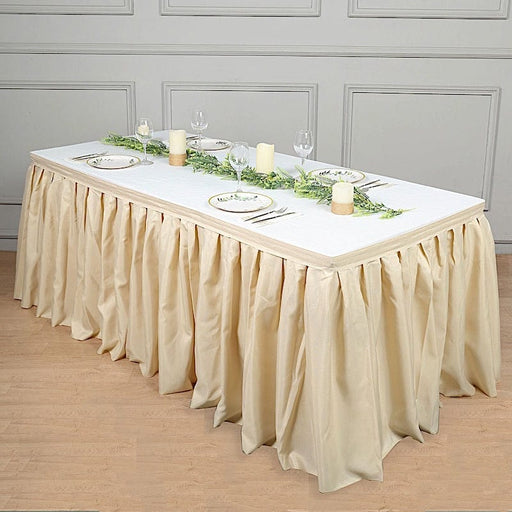 Polyester Banquet Table Skirt SKT_POLY_081_14