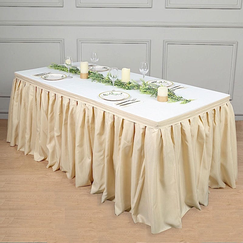 Polyester Banquet Table Skirt SKT_POLY_081_17