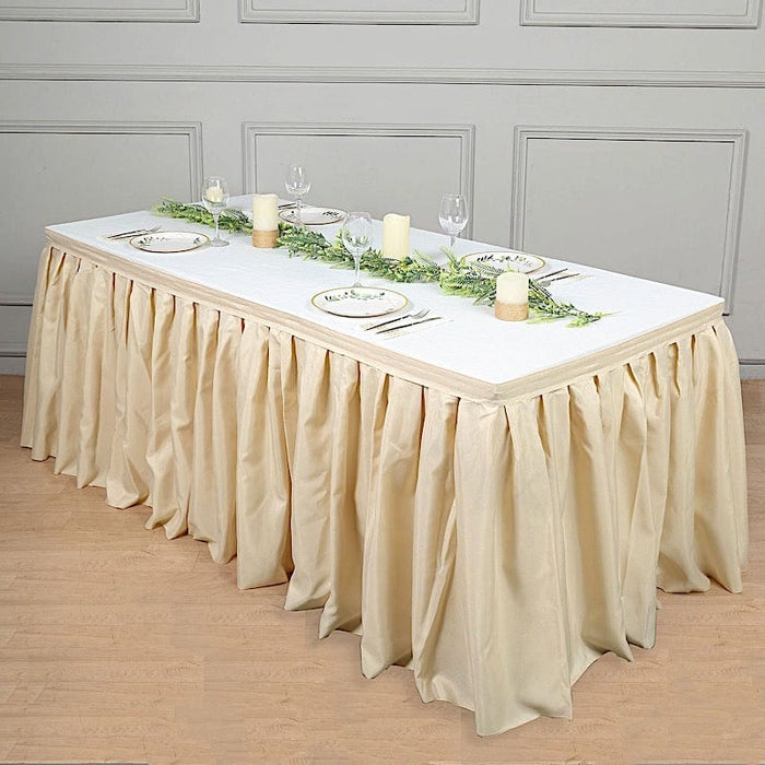 Polyester Banquet Table Skirt SKT_POLY_081_17