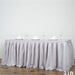 Polyester Banquet Table Skirt SKT_POLY_SILV_21