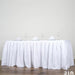 Polyester Banquet Table Skirt SKT_POLY_WHT_21