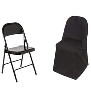 Polyester Folding Chair Cover Wedding Decorations