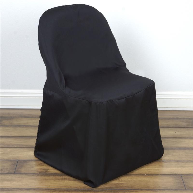 Polyester Folding Chair Cover Wedding Decorations