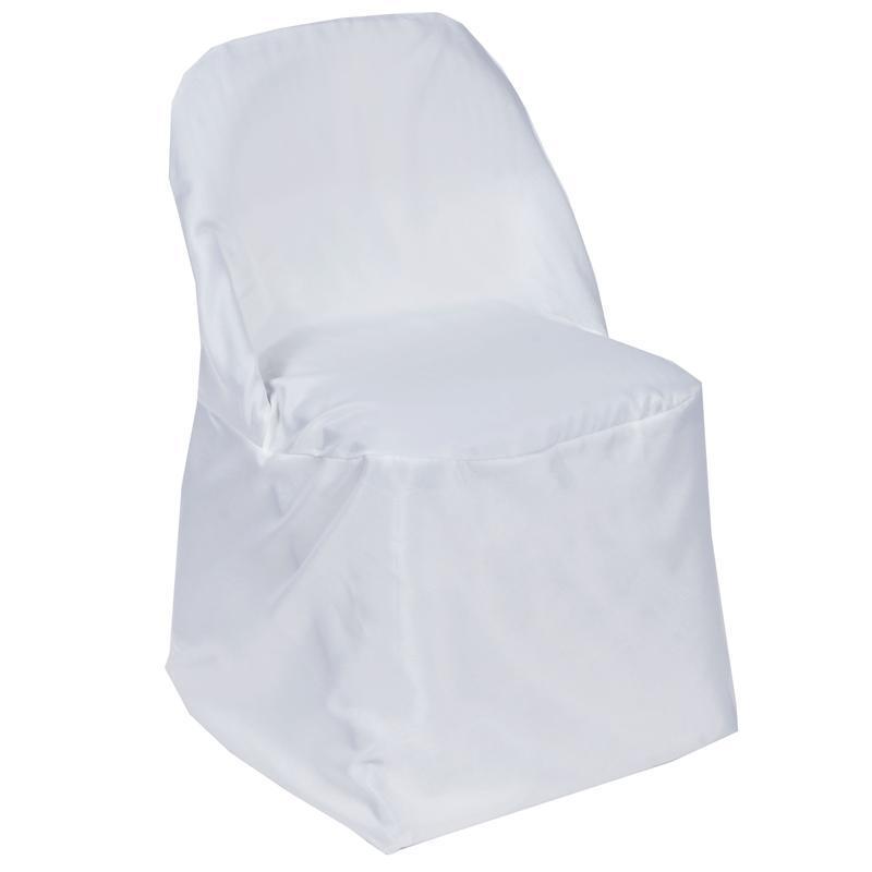 Polyester Folding Chair Cover Wedding Decorations