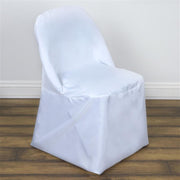 Polyester Folding Chair Cover Wedding Decorations