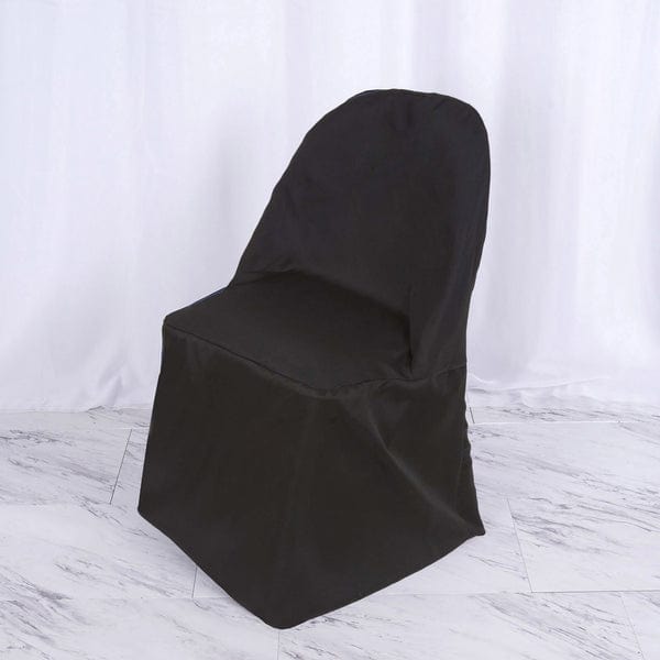 Polyester Folding Chair Cover Wedding Decorations