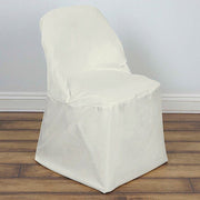 Polyester Folding Chair Cover Wedding Decorations