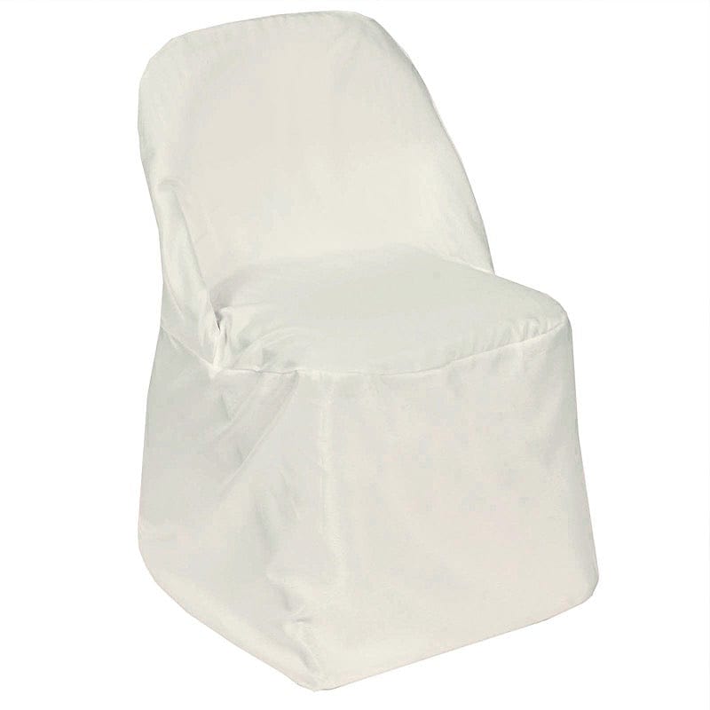 Polyester Folding Chair Cover Wedding Decorations