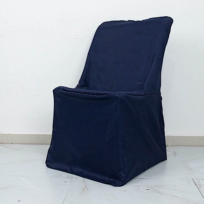 Polyester Lifetime Folding Chair Cover CHAIR_LIFE_NAVY