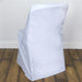 Polyester Lifetime Folding Chair Cover CHAIR_LIFE_WHT