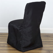 Polyester Square Back Chivari Banquet Chair Cover