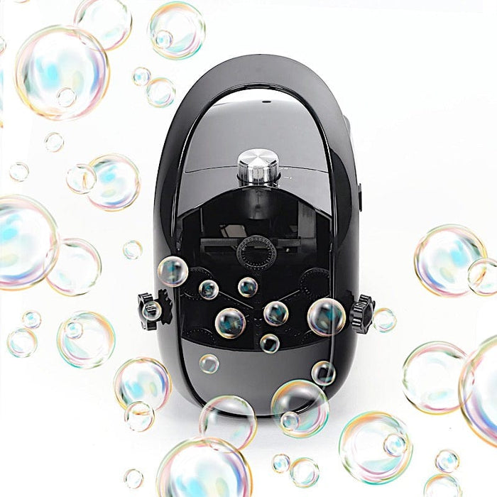 Portable Dual Speed Automatic Bubble Machine - Black BUBB_PUMP01