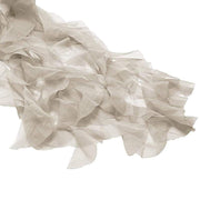 Premium Chair Cover with Curly Chiffon Ruffled Sashes