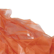 Premium Chair Cover with Curly Chiffon Ruffled Sashes