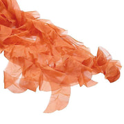 Premium Chair Cover with Curly Chiffon Ruffled Sashes