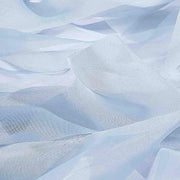 Premium Chair Cover with Curly Chiffon Ruffled Sashes