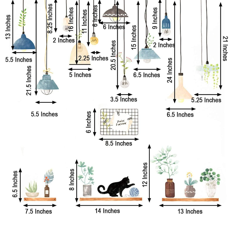 Removable PVC Wall Stickers